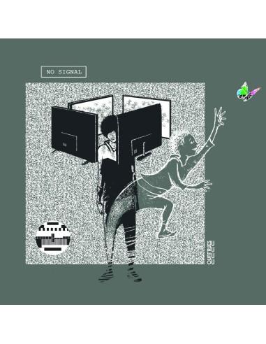 T-shirt coton bio/recyclé équitable Sevilla "No Signal"