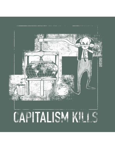 T-shirt coton bio éthique ABASAN "Oppression"