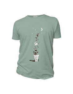 Organic und Fair T-Shirt DOUALA (BP) "Décrocher La Lune"