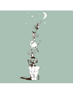 Organic und Fair T-Shirt DOUALA (BP) "Décrocher La Lune" 2