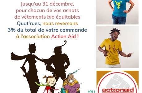 Partenariat Quat'rues - ActionAid France !